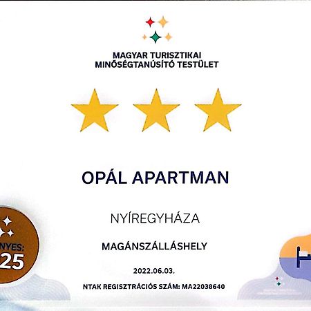 דירות Nyíregyháza Opal Apartman מראה חיצוני תמונה